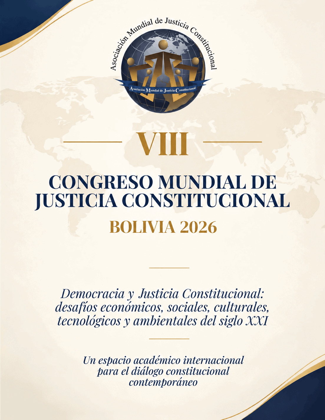 VIII Congreso Mundial de Justicia Constitucional — Bolivia 2026